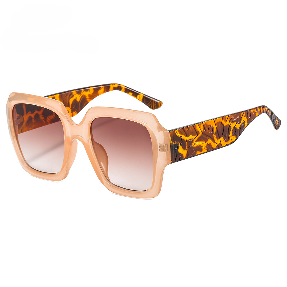 Wholesale PC Mirror Leg Carved Sunglasses